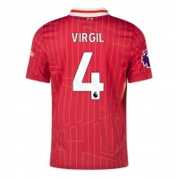 Liverpool Virgil van Dijk #4 Replica Home Shirt 2024-25 Short Sleeve